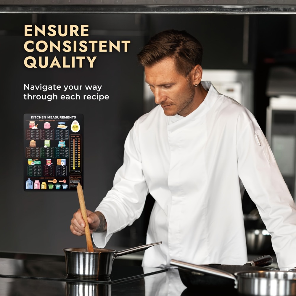 Magnetic Kitchen Conversion Ch - Kitchen Baking Conversion Chart recension och pris