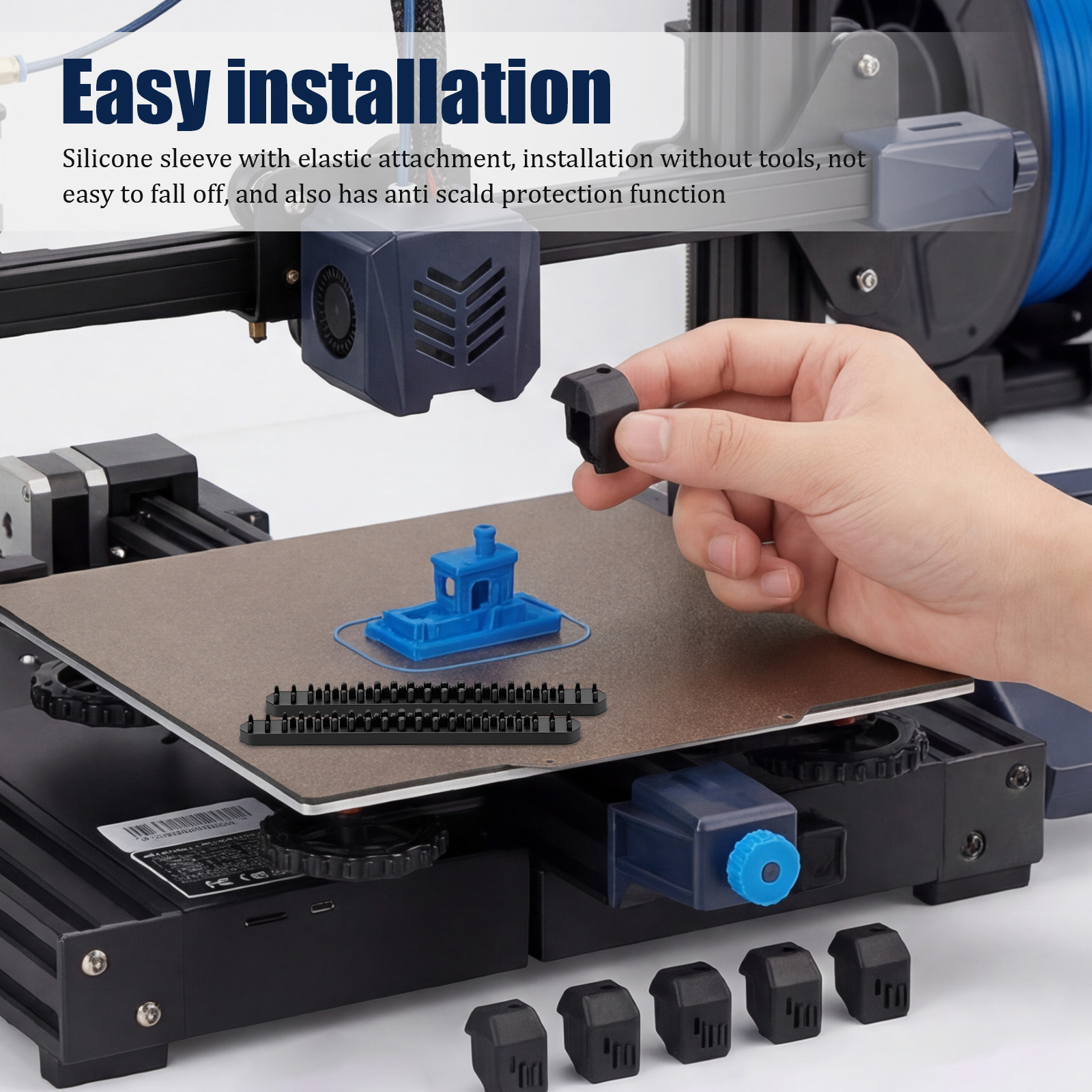 3D Printer Hot End Silicone Sl - Pastry Brush Silicone recension och pris