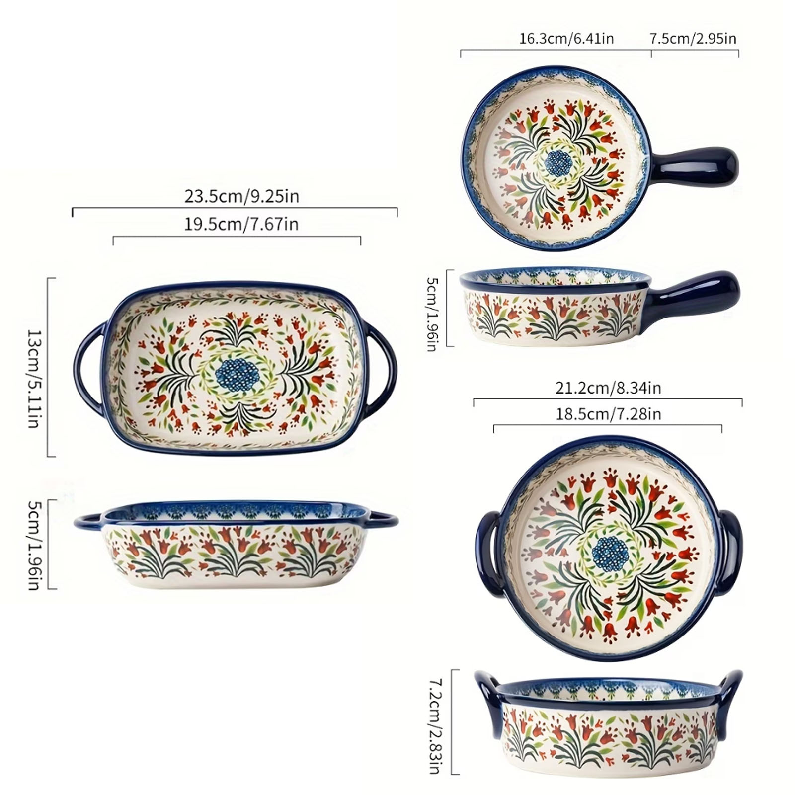1pc,Polish-style baking dish b - Kitchen Baking Bowls recension och pris