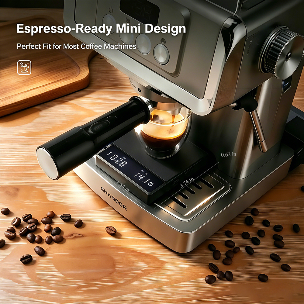 Mini Digital Coffee Scale with - Miniature Baking Kitchen recension och pris