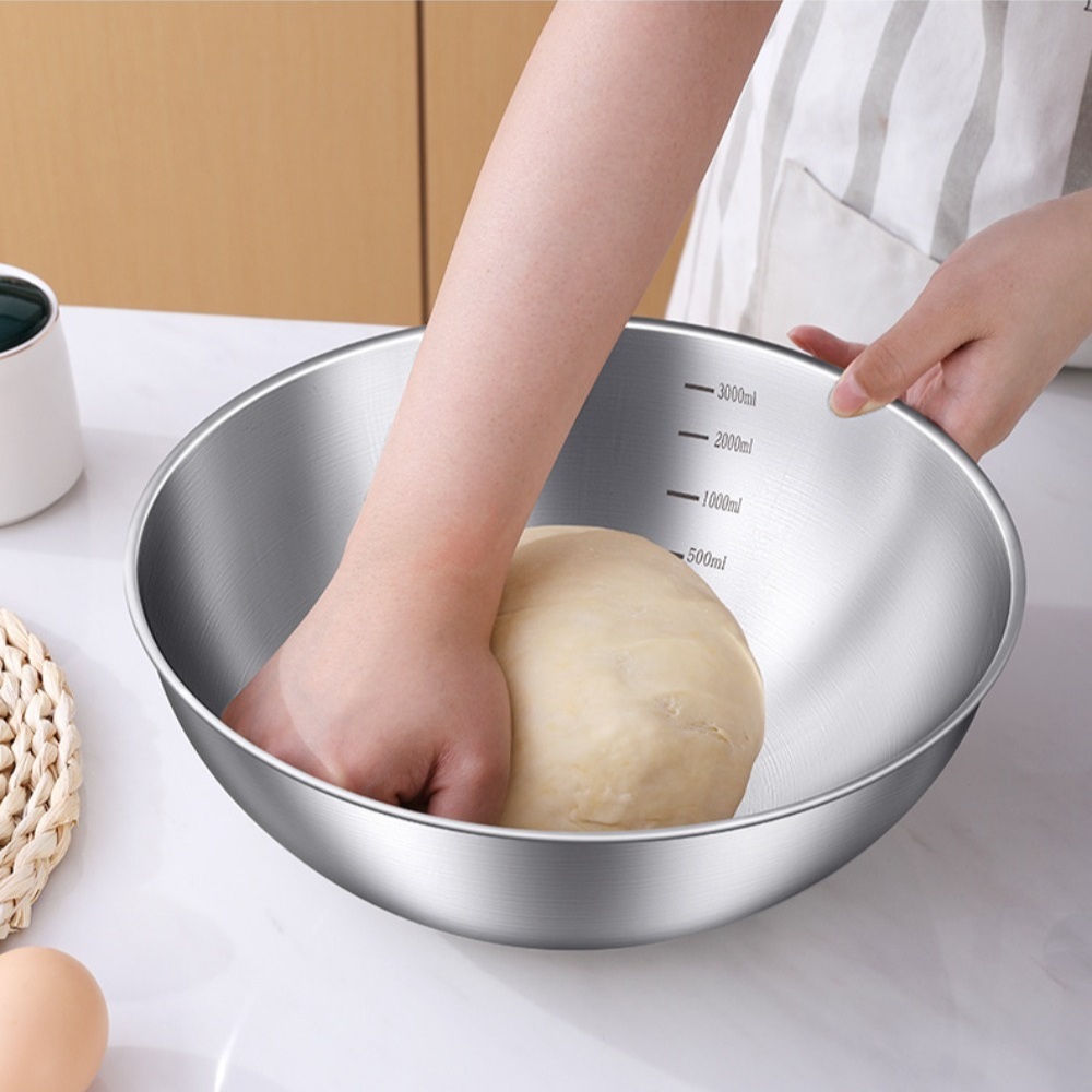 3pcs Stainless Steel Bowl Set  - Kitchen Baking Bowls recension och pris