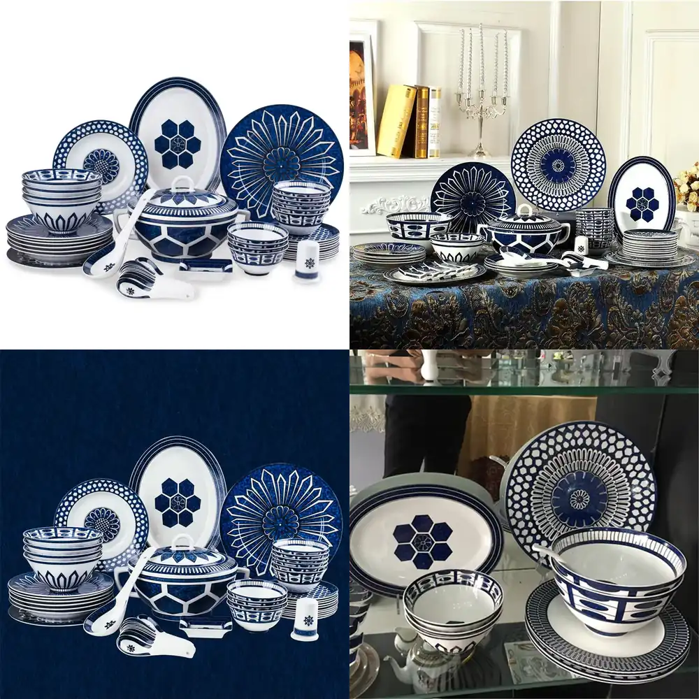 58 Pcs Dinnerware Set Kitchen  - Kitchen Utensils recension och pris