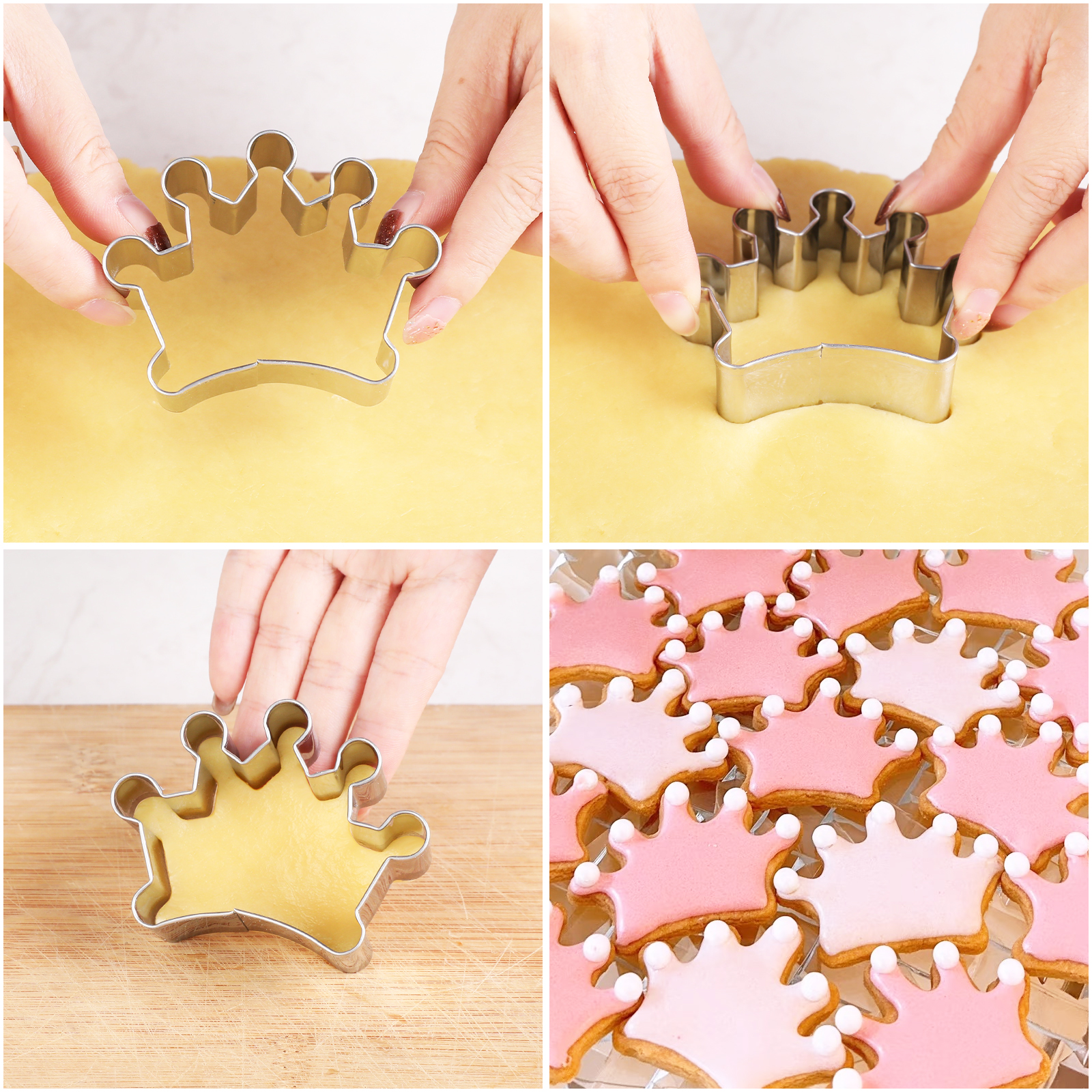 Crown Cookie Cutter Baking Coo - Kitchen Baking Cookies recension och pris