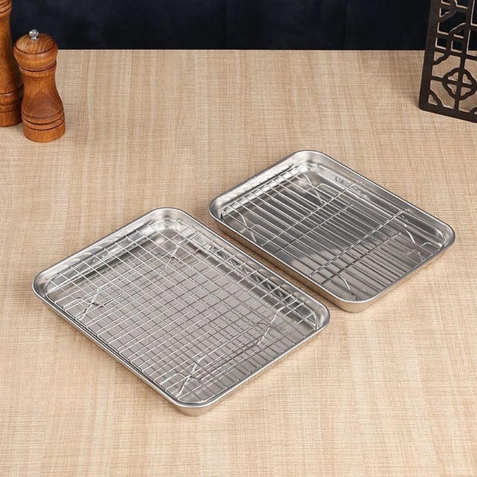 Cookie Pan with Cooling Rack L - Kitchen Baking Pan Storage recension och pris
